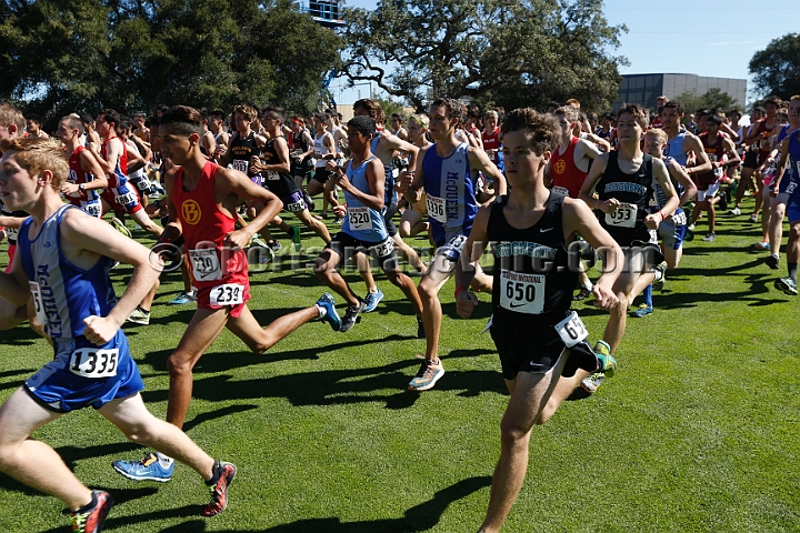 2015SIxcHSD1-006.JPG - 2015 Stanford Cross Country Invitational, September 26, Stanford Golf Course, Stanford, California.